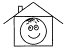 Picture of a child and a house